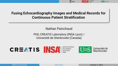 Fusing Echocardiography Images and Medical Records for Continuous Patient Stratification featured image